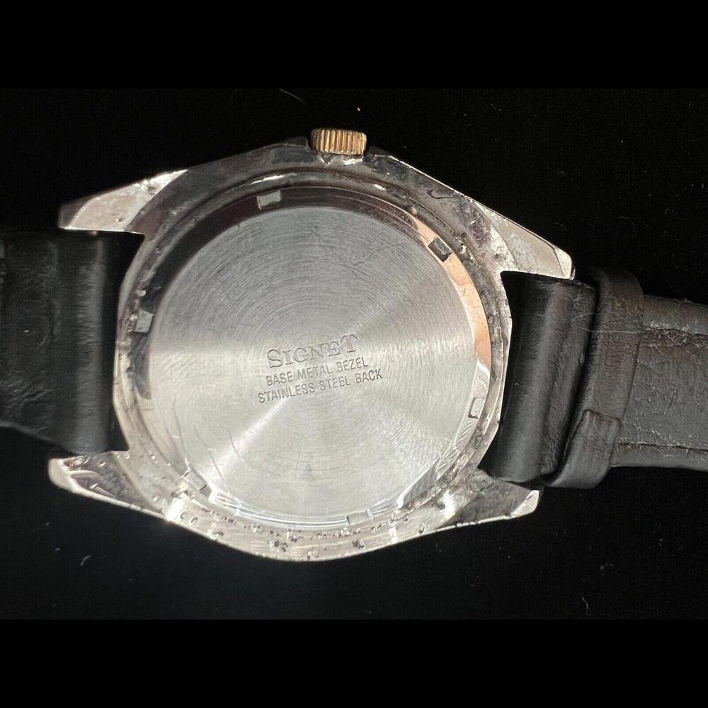 Signet Watch Glowing Face And Hands New Bat - Picture 4 of 6